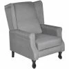 VidaXL Fauteuil Gris Tissu 2 VidaXL Fauteuil Gris Tissu -Fauteuils Soldes image 1 242206