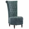 VidaXL Chaise à dossier haut Vert Velours -Fauteuils Soldes image 1 281378