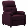VidaXL Fauteuil inclinable Violet Tissu 2 VidaXL Fauteuil inclinable Violet Tissu -Fauteuils Soldes image 1 289669