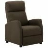 VidaXL Fauteuil inclinable Marron Tissu -Fauteuils Soldes image 1 289700
