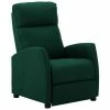 VidaXL Fauteuil inclinable Vert foncé Tissu 2 VidaXL Fauteuil inclinable Vert foncé Tissu -Fauteuils Soldes image 1 289702