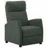 VidaXL Fauteuil inclinable Gris Similicuir