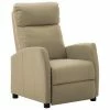 VidaXL Fauteuil inclinable Cappuccino Similicuir -Fauteuils Soldes image 1 289722
