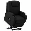 VidaXL Fauteuil inclinable Noir Similicuir -Fauteuils Soldes image 1 289750