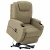 VidaXL Fauteuil inclinable Cappuccino Similicuir