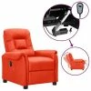 VidaXL Fauteuil inclinable électrique Rouge Similicuir 1 VidaXL Fauteuil inclinable électrique Rouge Similicuir -Fauteuils Soldes image 1 3098573