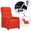 VidaXL Fauteuil inclinable électrique Rouge Similicuir 1 VidaXL Fauteuil inclinable électrique Rouge Similicuir -Fauteuils Soldes image 1 3098601