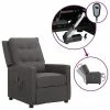 VidaXL Fauteuil inclinable électrique Gris foncé Tissu -Fauteuils Soldes image 1 3098611