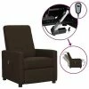 VidaXL Fauteuil inclinable électrique Marron foncé Tissu 1 VidaXL Fauteuil inclinable électrique Marron foncé Tissu -Fauteuils Soldes image 1 3098643