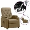 VidaXL Fauteuil inclinable électrique Cappuccino Similicuir 1 VidaXL Fauteuil inclinable électrique Cappuccino Similicuir -Fauteuils Soldes image 1 3098865