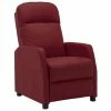 VidaXL Fauteuil inclinable Rouge bordeaux Similicuir -Fauteuils Soldes image 1 321356