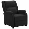 VidaXL Fauteuil inclinable Noir Similicuir -Fauteuils Soldes image 1 322436