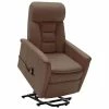 VidaXL Fauteuil inclinable Marron Similicuir 1 VidaXL Fauteuil inclinable Marron Similicuir -Fauteuils Soldes image 1 324009