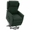 VidaXL Fauteuil inclinable Vert foncé Tissu -Fauteuils Soldes image 1 324027
