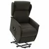 VidaXL Fauteuil inclinable Taupe Tissu 1 VidaXL Fauteuil inclinable Taupe Tissu -Fauteuils Soldes image 1 324029