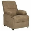 VidaXL Fauteuil inclinable Taupe Similicuir daim -Fauteuils Soldes image 1 324047