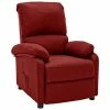VidaXL Fauteuil inclinable Rouge bordeaux Tissu -Fauteuils Soldes image 1 324072