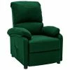 VidaXL Fauteuil inclinable Vert foncé Tissu 1 VidaXL Fauteuil inclinable Vert foncé Tissu -Fauteuils Soldes image 1 324075