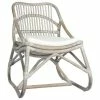 VidaXL Chaise en rotin Gris Lin