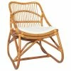 VidaXL Chaise en rotin Marron clair Lin