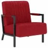 VidaXL Fauteuil Rouge bordeaux Velours -Fauteuils Soldes image 1 325763