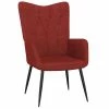 VidaXL Chaise de relaxation Rouge bordeaux Tissu -Fauteuils Soldes image 1 327553