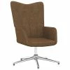 VidaXL Chaise de relaxation Taupe Tissu