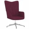 VidaXL Chaise de relaxation Violet Tissu -Fauteuils Soldes image 1 327599