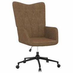 VidaXL Chaise de relaxation Taupe Tissu