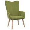 VidaXL Chaise de relaxation Vert clair Velours -Fauteuils Soldes image 1 327658