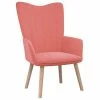 VidaXL Chaise de relaxation Rose Velours