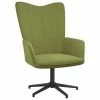 VidaXL Chaise de relaxation Vert clair Velours