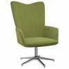VidaXL Chaise de relaxation Vert clair Velours -Fauteuils Soldes image 1 327724