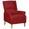 VidaXL Fauteuil inclinable Rouge bordeaux Tissu