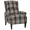VidaXL Fauteuil inclinable Marron Tissu 1 VidaXL Fauteuil inclinable Marron Tissu -Fauteuils Soldes image 1 329311