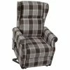 VidaXL Fauteuil inclinable Marron Tissu 2 VidaXL Fauteuil inclinable Marron Tissu -Fauteuils Soldes image 1 329478