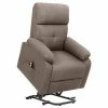 VidaXL Fauteuil inclinable Taupe Tissu 2 VidaXL Fauteuil inclinable Taupe Tissu -Fauteuils Soldes image 1 329593