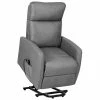 VidaXL Fauteuil inclinable Gris clair Tissu