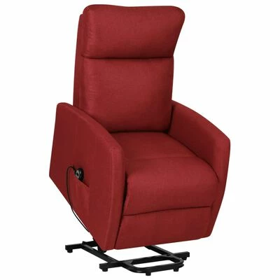 VidaXL Fauteuil inclinable Rouge bordeaux Tissu 3 VidaXL Fauteuil inclinable Rouge bordeaux Tissu
