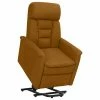 VidaXL Fauteuil inclinable Marron Similicuir daim -Fauteuils Soldes image 1 329659