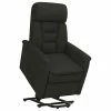 VidaXL Fauteuil inclinable Noir Similicuir daim -Fauteuils Soldes image 1 329663