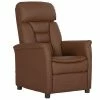 VidaXL Chaise inclinable Marron Similicuir -Fauteuils Soldes image 1 329673