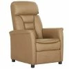 VidaXL Fauteuil inclinable Cappuccino Similicuir 1 VidaXL Fauteuil inclinable Cappuccino Similicuir -Fauteuils Soldes image 1 329677