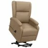 VidaXL Fauteuil inclinable Cappuccino Similicuir -Fauteuils Soldes image 1 329691