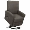 VidaXL Fauteuil inclinable Marron Tissu 1 VidaXL Fauteuil inclinable Marron Tissu -Fauteuils Soldes image 1 329723