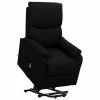 VidaXL Fauteuil inclinable Noir Tissu -Fauteuils Soldes image 1 329741