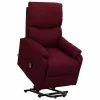VidaXL Fauteuil inclinable Violet Tissu