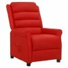 VidaXL Fauteuil inclinable Rouge bordeaux Similicuir -Fauteuils Soldes image 1 338828