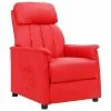 VidaXL Fauteuil inclinable Rouge Similicuir 1 VidaXL Fauteuil inclinable Rouge Similicuir -Fauteuils Soldes image 1 338855