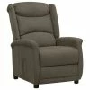 VidaXL Fauteuil inclinable Gris foncé Tissu microfibre -Fauteuils Soldes image 1 338887